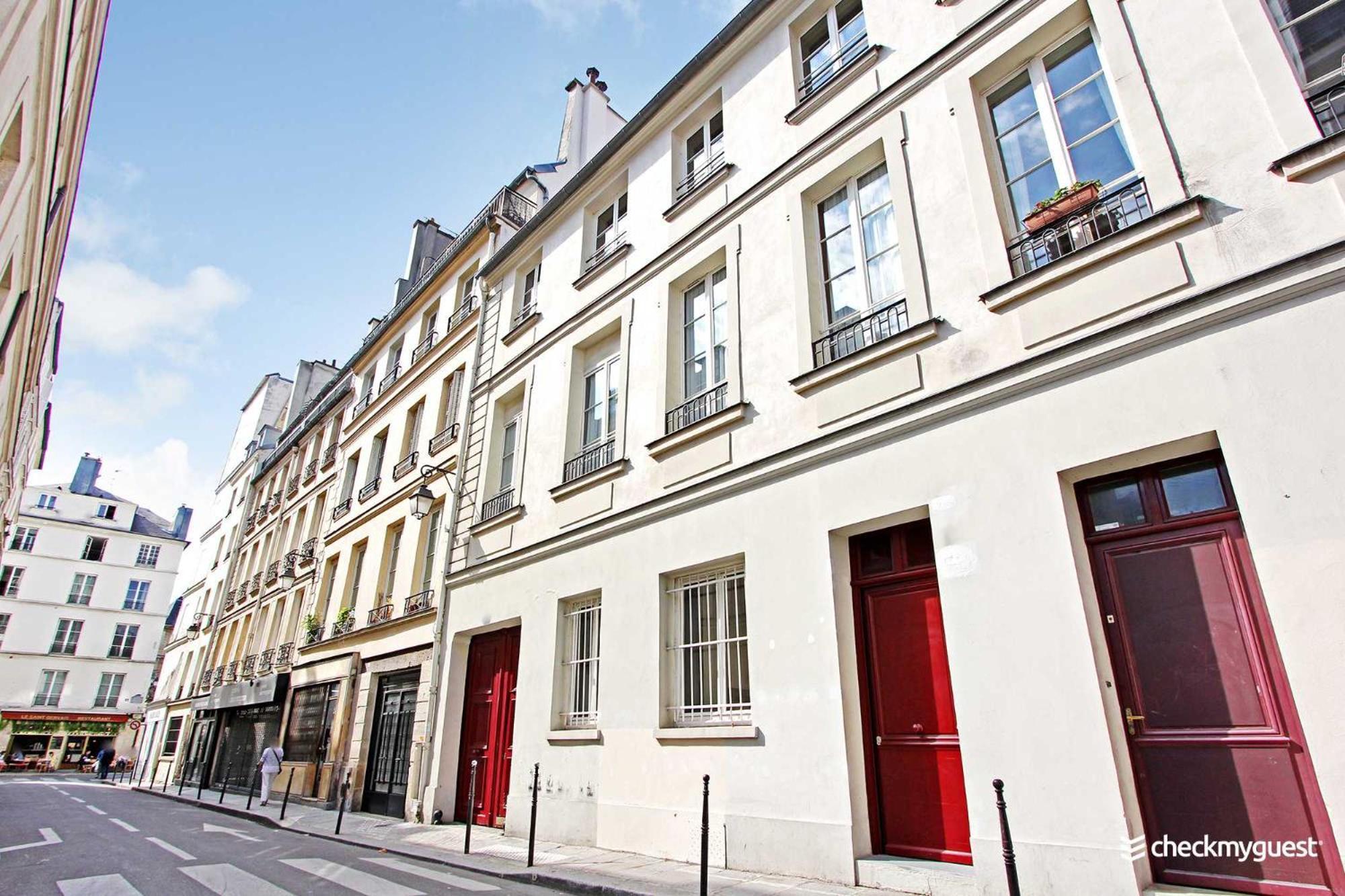 Authentic Apartment - 2Br-6P - Le Marais 파리 외부 사진